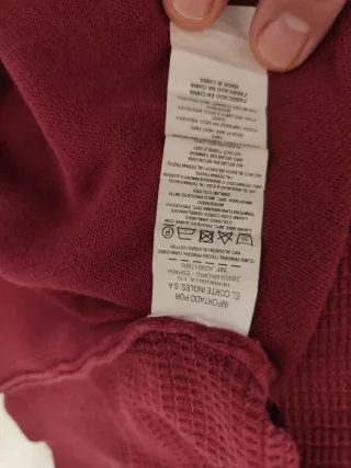 Jersey cremallera Lloyd's Rojo Talla L