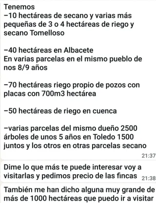 Finca de labor regadío y secano Toledo