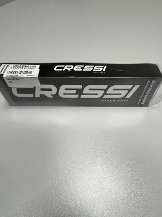 Cuchillo de buceo Cressi Skorpion Negro