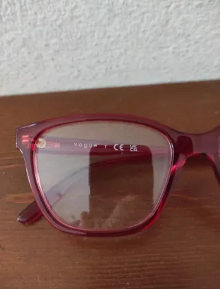 Montatura occhiali Vogue rossa