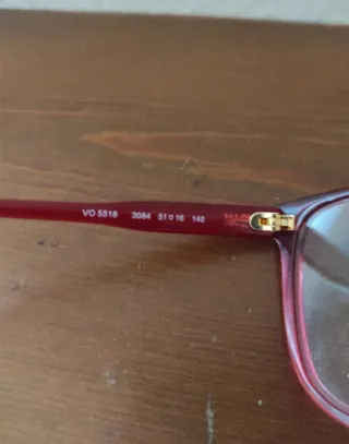 Montatura occhiali Vogue rossa