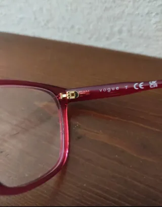 Montatura occhiali Vogue rossa