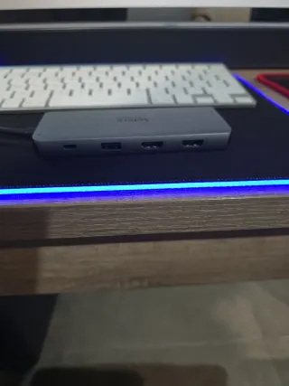 Estación Acoplamiento USB-C Dual Selore