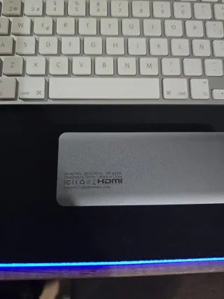 Estación Acoplamiento USB-C Dual Selore