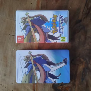 Pokemon Spada con Scatola Metallica Nintendo Switch