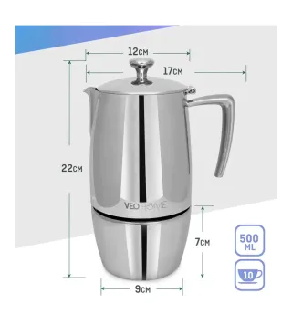 Cafetera Italiana 10 Tazas