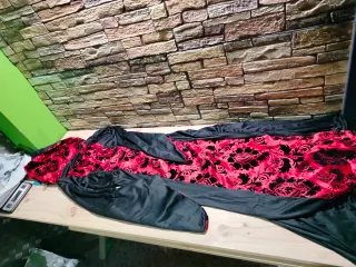 Disfraz Bruja Negra Vestido Vampiro para adultos M