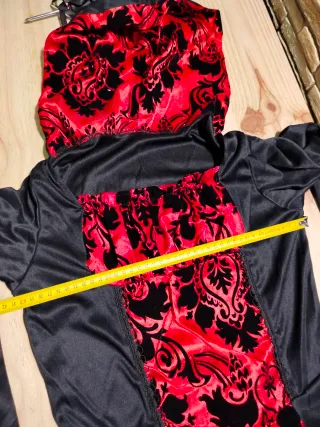 Disfraz Bruja Negra Vestido Vampiro para adultos M