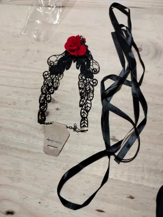 Disfraz Bruja Negra Vestido Vampiro para adultos M