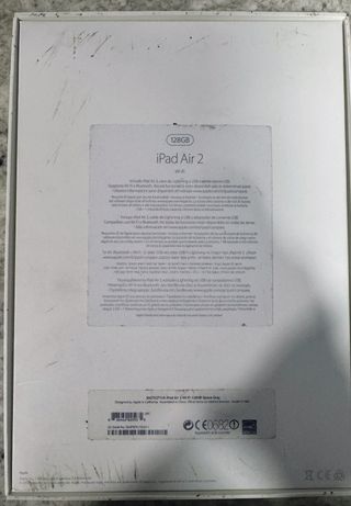 iPad Air 2 -128GB-CAJA ORIGINAL-Máxima Capacidad