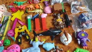 LOTE FIGURAS BURGER KING,  MCDONALD'S