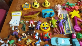 LOTE FIGURAS BURGER KING,  MCDONALD'S