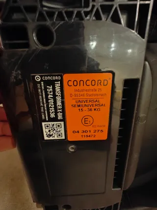 Concord Transformer X-Bag Grupo 2-3 Isofix