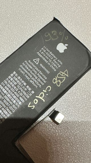 Batería iPhone XS - 93% Original Apple 