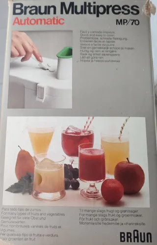 Licuadora Braun Multipress Automatic MP/70