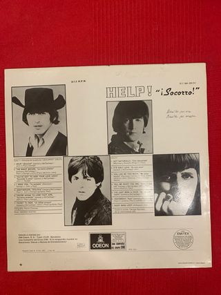 Vinilo The Beatles Help! iSocorro! Odeon