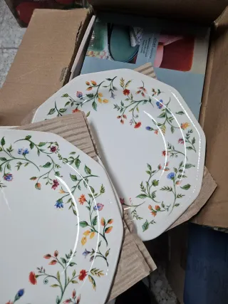 Vajilla 12 Piezas Belgravia Queen,s by Churchill