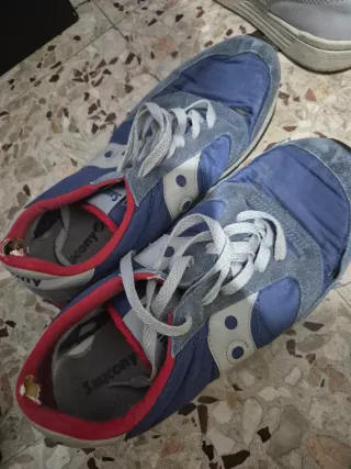 Saucony Scarpe Blu e Rosse