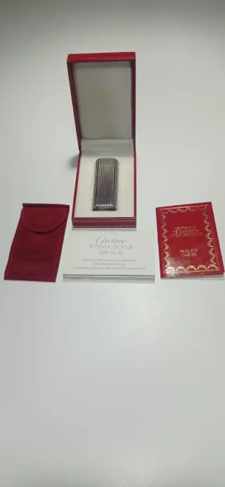 Accendino Cartier Argento anno 1993 usato