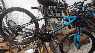 Bicicleta Rockrider 500 recien reparada a punto