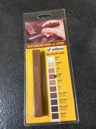 Bastoncino cera per legno Veleca