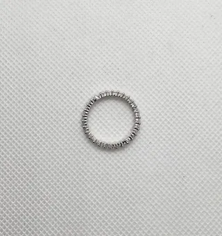 Anillo Plata 925 Riviere