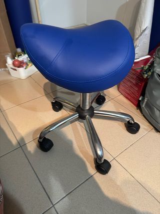 Taburete Pony Azul Quirumed