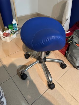 Taburete Pony Azul Quirumed