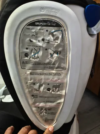 Silla coche isofix bebé contramarcha reversible