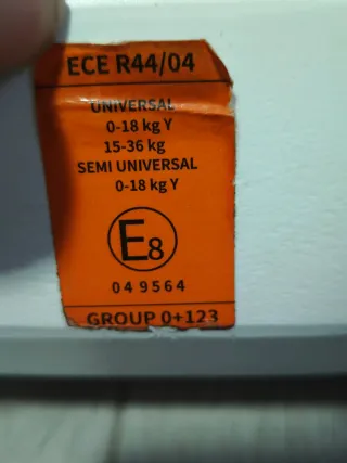 Silla coche isofix bebé contramarcha reversible