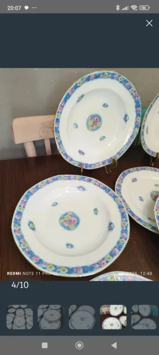 LIMOGES VAJILLA VINTAGE