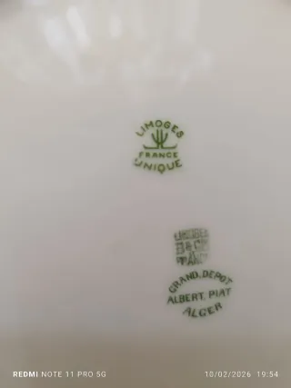 LIMOGES VAJILLA VINTAGE