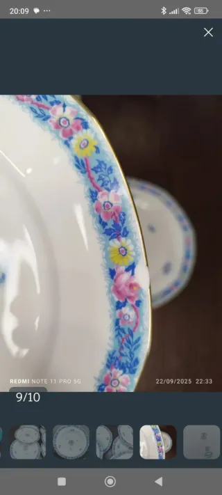 LIMOGES VAJILLA VINTAGE