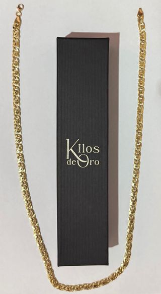 Cadena Oro 18k Ojo de Tigre