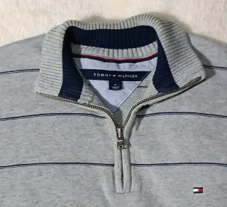 Jersey Tommy Hilfiger Gris Talla M Hombre