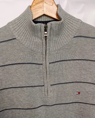 Jersey Tommy Hilfiger Gris Talla M Hombre