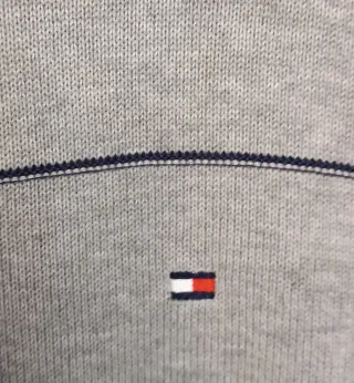 Jersey Tommy Hilfiger Gris Talla M Hombre