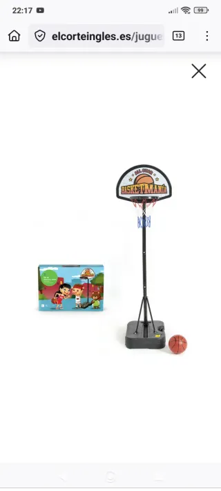 Maletín Baloncesto El corte inglés NUEVO