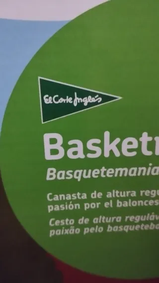 Maletín Baloncesto El corte inglés NUEVO