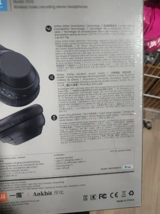 Ankbit E500 Auriculares Inalámbricos Noise Cancell