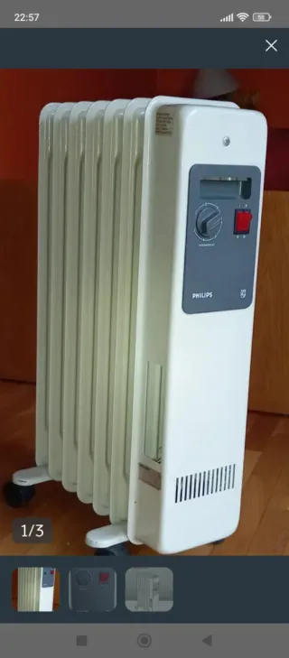 Radiador de aceite Philips