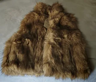 Chaleco pelo sintético talla M