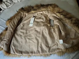 Chaleco pelo sintético talla M