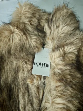 Chaleco pelo sintético talla M