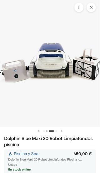 Robot Limpiafondos Maytronics Blue Maxi 20