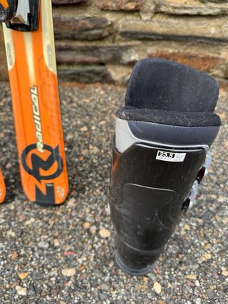 Esquís Rossignol Radical 120cm + botas de regalo