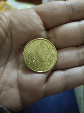 Moneda 50 céntimos Francia 1999