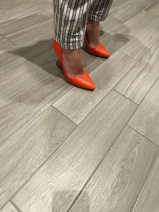 Scarpe Tacco 10 Arancioni