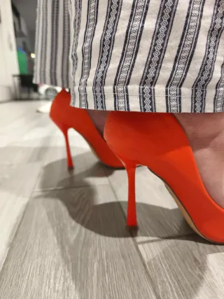 Scarpe Tacco 10 Arancioni