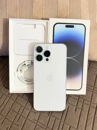 iPhone 14 Pro Max blanco/plata